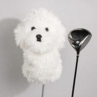 Craftsman Golf Realistic Bichon Frise, view 4 of 6