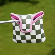 Craftsman Golf Cherkerboard — Green/Pink, view 6 of 6