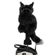 Craftsman Golf Emulation Black Cat with Beard, view 5 of 5
