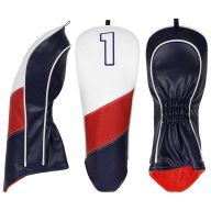 Craftsman Golf Spliced Digital — White/Red/Blue, view 5 of 6