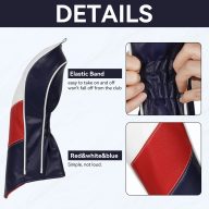 Craftsman Golf Spliced Digital — White/Red/Blue, view 6 of 6