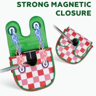 Craftsman Golf Plaid Pizza DF 3 — Red/White, view 2 of 6