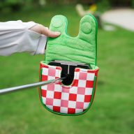 Craftsman Golf Plaid Pizza DF 3 — Red/White, view 5 of 6