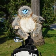 Craftsman Golf Realistic Gloden Monkey, view 3 of 6