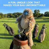Craftsman Golf Realistic Gloden Monkey, view 4 of 6