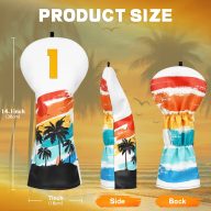 Craftsman Golf Coconut Palm — White, view 10 of 12