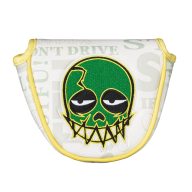 Craftsman Golf Skull Embroidered — White/Green, view 2 of 2