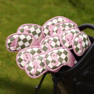 Craftsman Golf Checkerboard — Pink, view 2 of 5