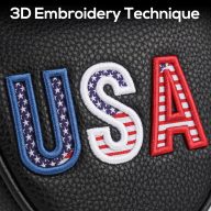 Craftsman Golf Three-Dimensional Embroidery USA, view 2 of 5