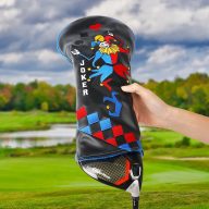 Craftsman Golf Poker Clown Wooden — Black, view 6 of 6