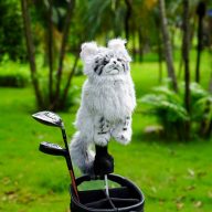 Craftsman Golf Realistic Maine Coon Cat, view 4 of 5
