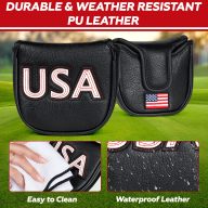 Craftsman Golf USA Patch — Black, view 2 of 15