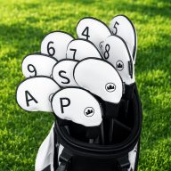 Craftsman Golf Colorblock Logo — Black/White, view 2 of 5
