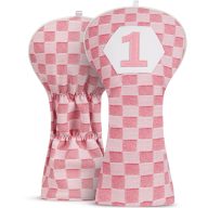 Craftsman Golf Denim-Style Plaid — Pink, view 1 of 5