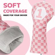 Craftsman Golf Denim-Style Plaid — Pink, view 2 of 5