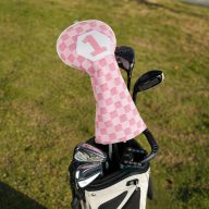 Craftsman Golf Denim-Style Plaid — Pink, view 5 of 5