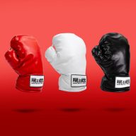 Pins and Aces Boxing Glove — Black, view 8 of 8