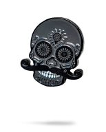 Pins and Aces Blackout Sugar Skull, view 1 of 2