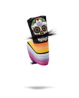 Pins and Aces Mustache Sugar Skull — Black, view 8 of 14