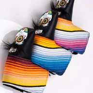 Pins and Aces Mustache Sugar Skull — Black, view 12 of 14