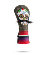 Pins and Aces Mustache Sugar Skull — Green Camo, view 8 of 54