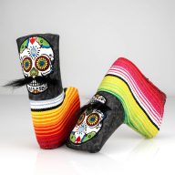 Pins and Aces Mustache Sugar Skull — Gray Camo, view 22 of 54
