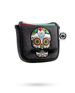 Pins and Aces Mustache Sugar Skull — Gray Camo, view 1 of 12