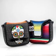 Pins and Aces Mustache Sugar Skull — Gray Camo, view 12 of 12