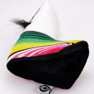 Pins and Aces Mustache Sugar Skull — White, view 10 of 12