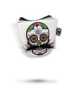 Pins and Aces Mustache Sugar Skull — White, view 54 of 54
