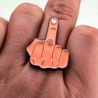 Pins and Aces Middle Finger, view 4 of 6