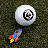 Pins and Aces Rocket Emoji, view 3 of 4