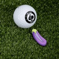 Pins and Aces Eggplant, view 3 of 6