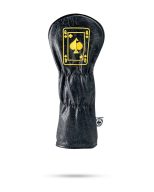 Pins and Aces Queen of Spades — Black/Gold, Blackout, view 19 of 29