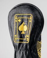 Pins and Aces Queen of Spades — Black/Gold, view 20 of 29