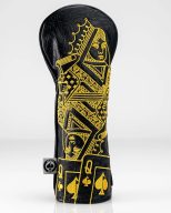 Pins and Aces Queen of Spades — Black/Gold, view 21 of 29