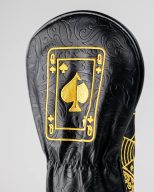 Pins and Aces Queen of Spades — Black/Gold, view 12 of 15