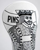 Pins and Aces King of Spades — White Out, view 2 of 31