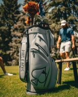 Pins and Aces Player Preferred Cart Bag — Flat Ash, view 13 of 81