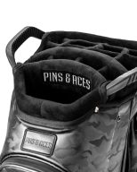 Pins and Aces Player Preferred Cart Bag — Black Camo, view 63 of 81