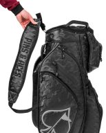 Pins and Aces Player Preferred Cart Bag — Black Camo, view 65 of 81