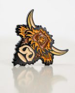 Pins and Aces Highland Cow, view 4 of 4