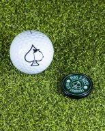 Pins and Aces Pop Out Medallion — Green, view 12 of 14