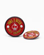 Pins and Aces Pop Out Medallion — Red, view 31 of 46