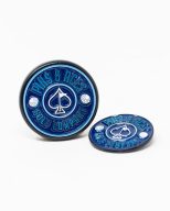 Pins and Aces Pop Out Medallion — Navy, view 38 of 46