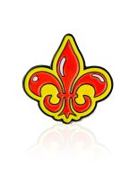 Pins and Aces Fleur-de-lis, view 1 of 4
