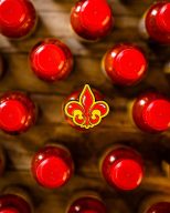 Pins and Aces Fleur-de-lis, view 3 of 4