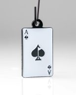 Pins and Aces Ace of Spades Ornament, view 5 of 6