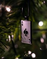Pins and Aces Ace of Spades Ornament, view 6 of 6