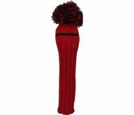 Sunfish Knit Wool Driver Golf Headcover — Teal and White, view 7 of 12